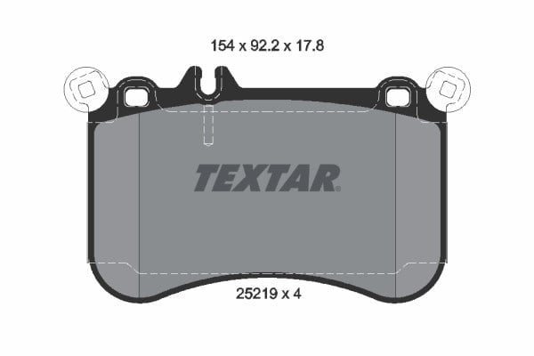 TEXTAR 2521901 Fren Balatası 0004207404 uygun fiyat hızlı kargo