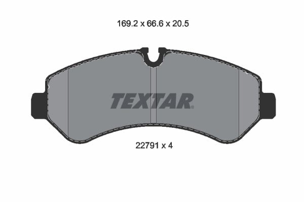 TEXTAR 2279101 Fren Balatası 9074205201 uygun fiyat hızlı kargo
