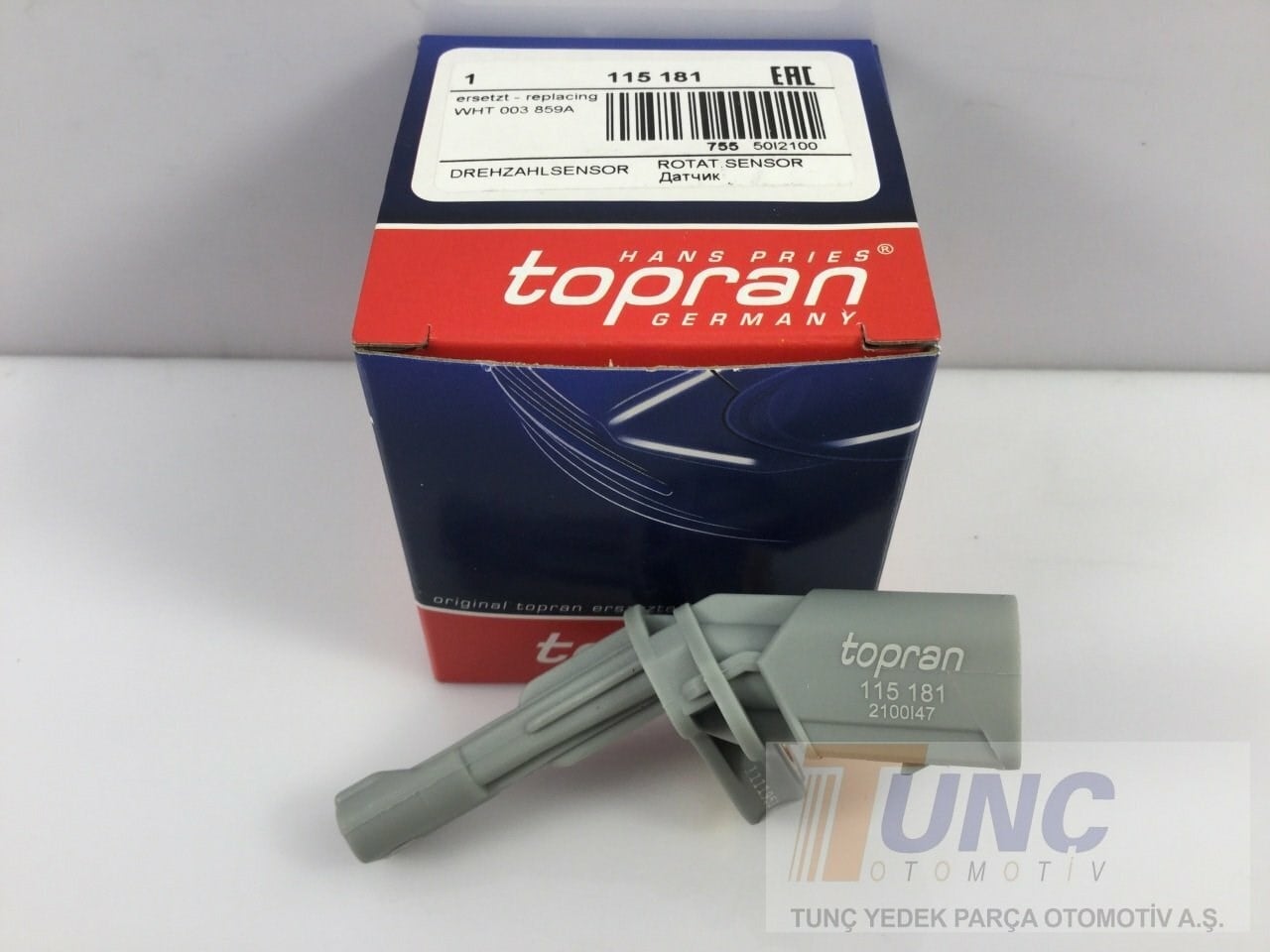 TOPRAN 115181 ABS Devir Sensörü 1K0927807A uygun fiyat hızlı kargo