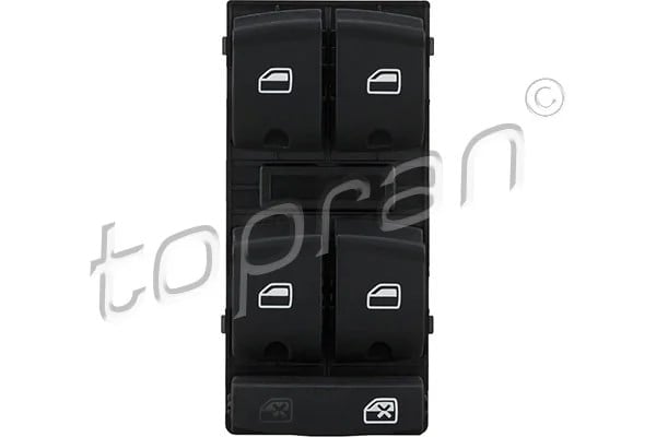 TOPRAN 114 754 Cam Açma Tuşu 4F0959851F5PR uygun fiyat hızlı kargo