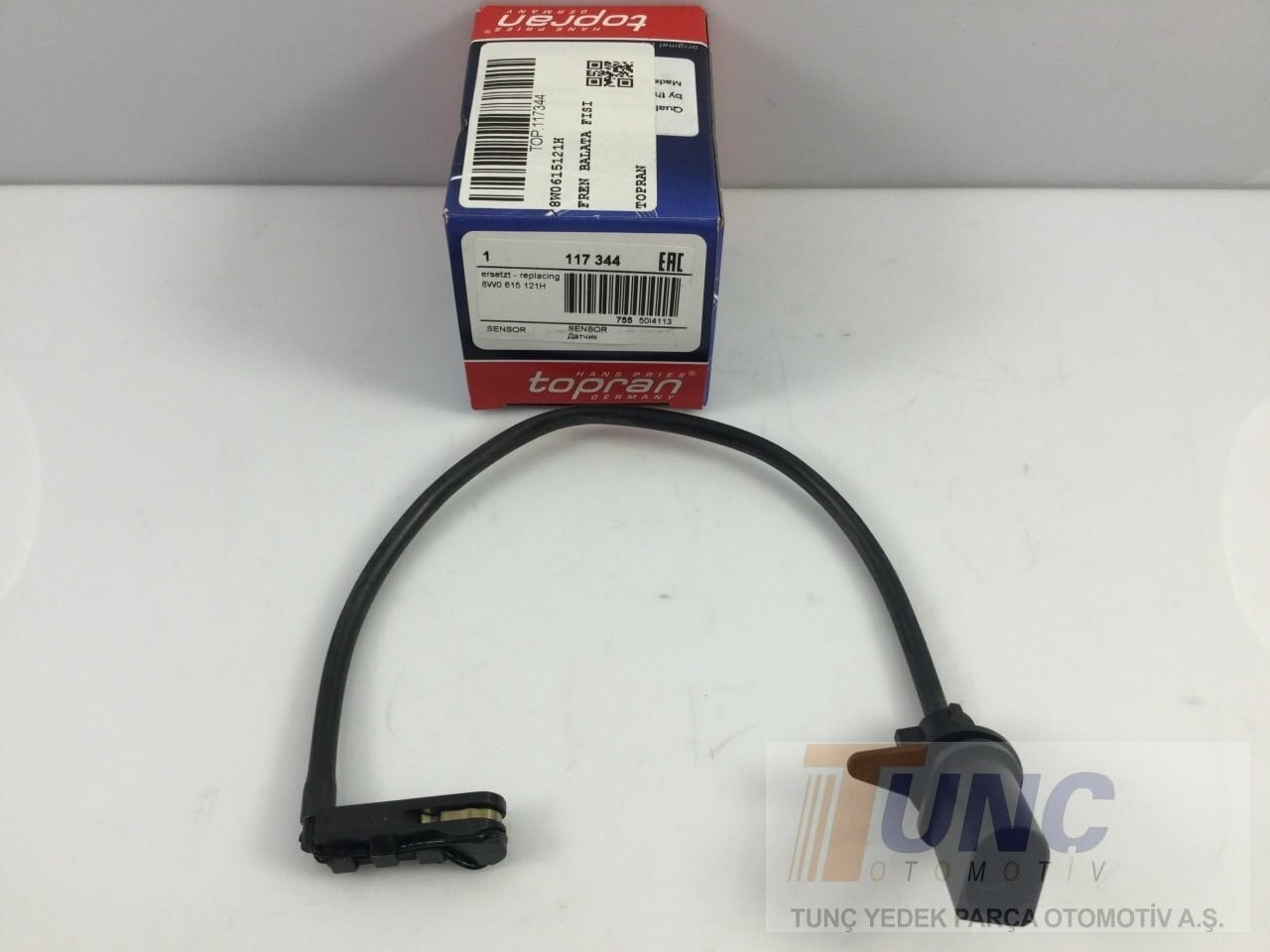 TOPRAN 117 344 Fren Balata Uyarı Fişi 8W0615121H uygun fiyat hızlı kargo
