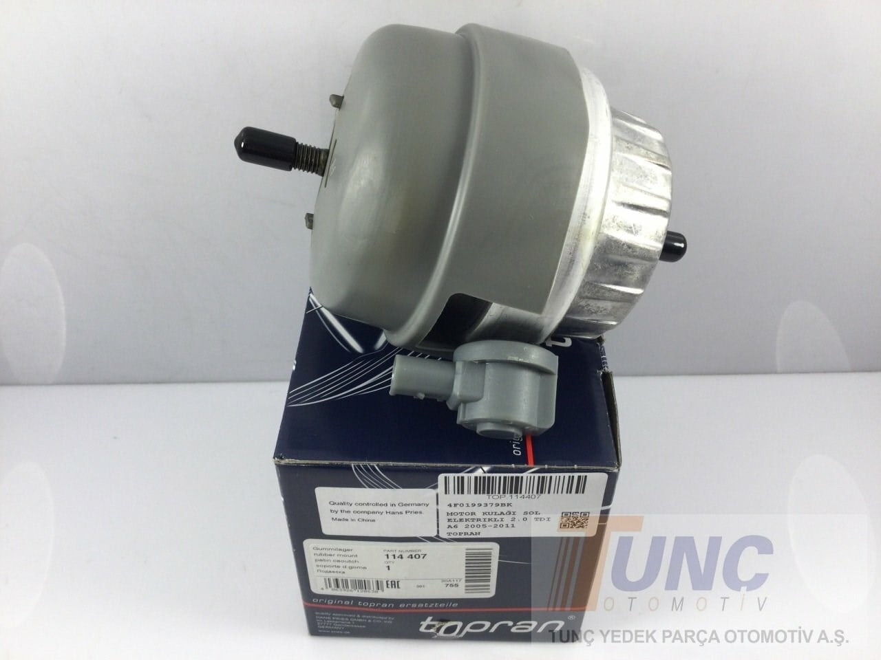 TOPRAN 114407 Motor Kulağı 4F0199379BK uygun fiyat hızlı kargo