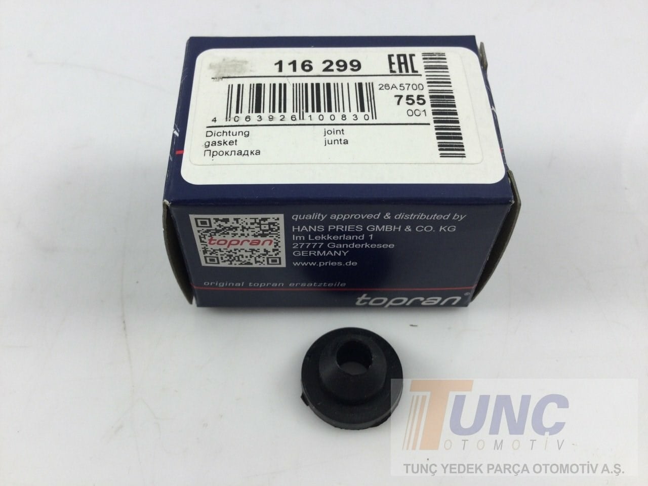 TOPRAN 116299 Silecek Su Depo Motor Contası 443955465 uygun fiyat hızlı kargo