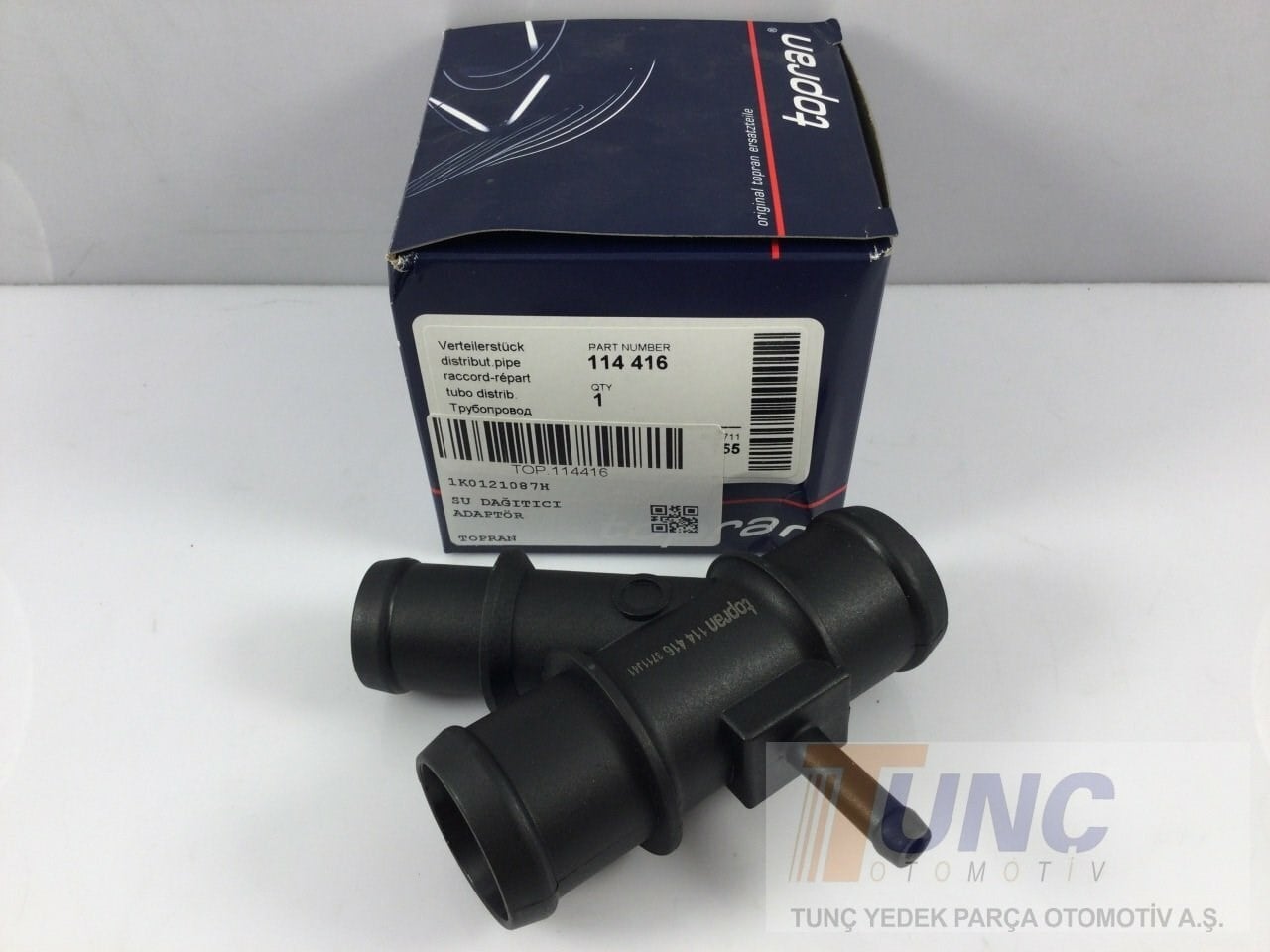 TOPRAN 114416 Su Flanşı 1K0121087H uygun fiyat hızlı kargo