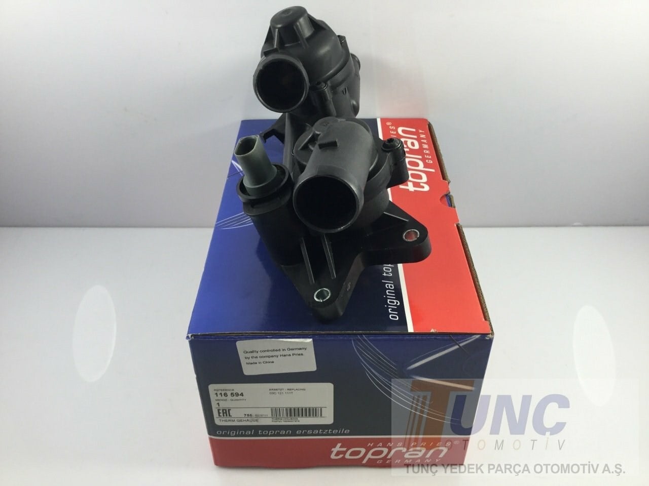 TOPRAN 116 594 Termostat 03C121111T uygun fiyat hızlı kargo