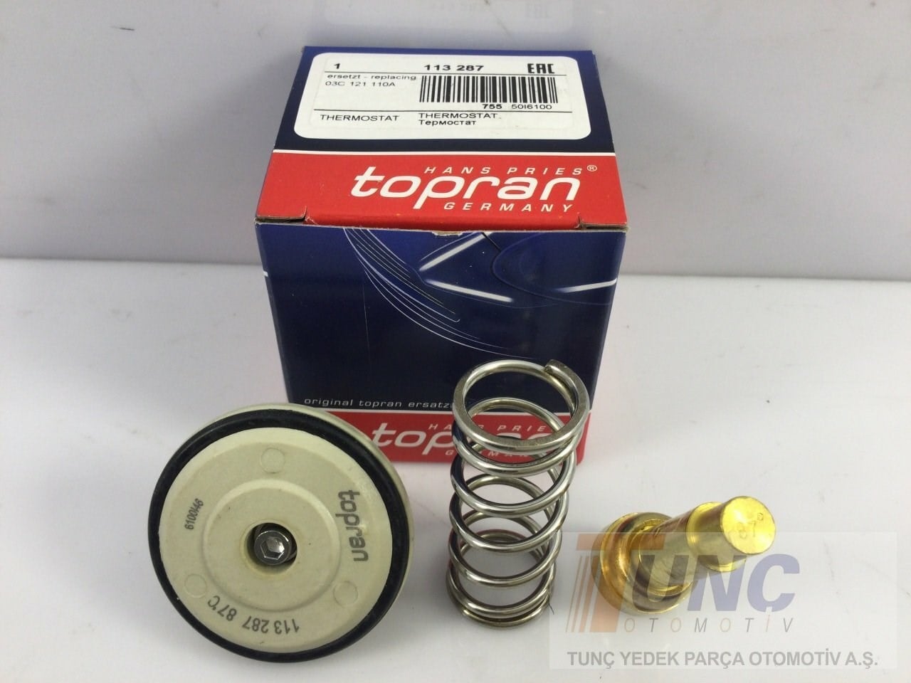 TOPRAN 113 287 Termostat 03C121110A uygun fiyat hızlı kargo