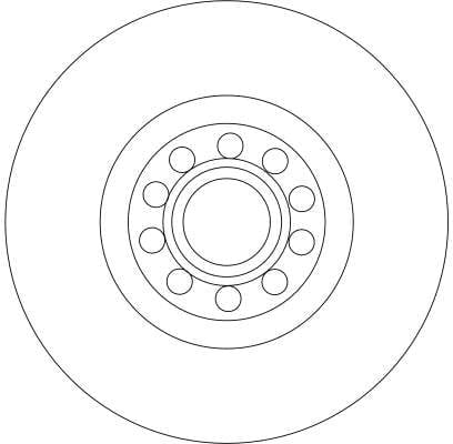 TRW DF4258S Fren Diski 8E0615301AD uygun fiyat hızlı kargo