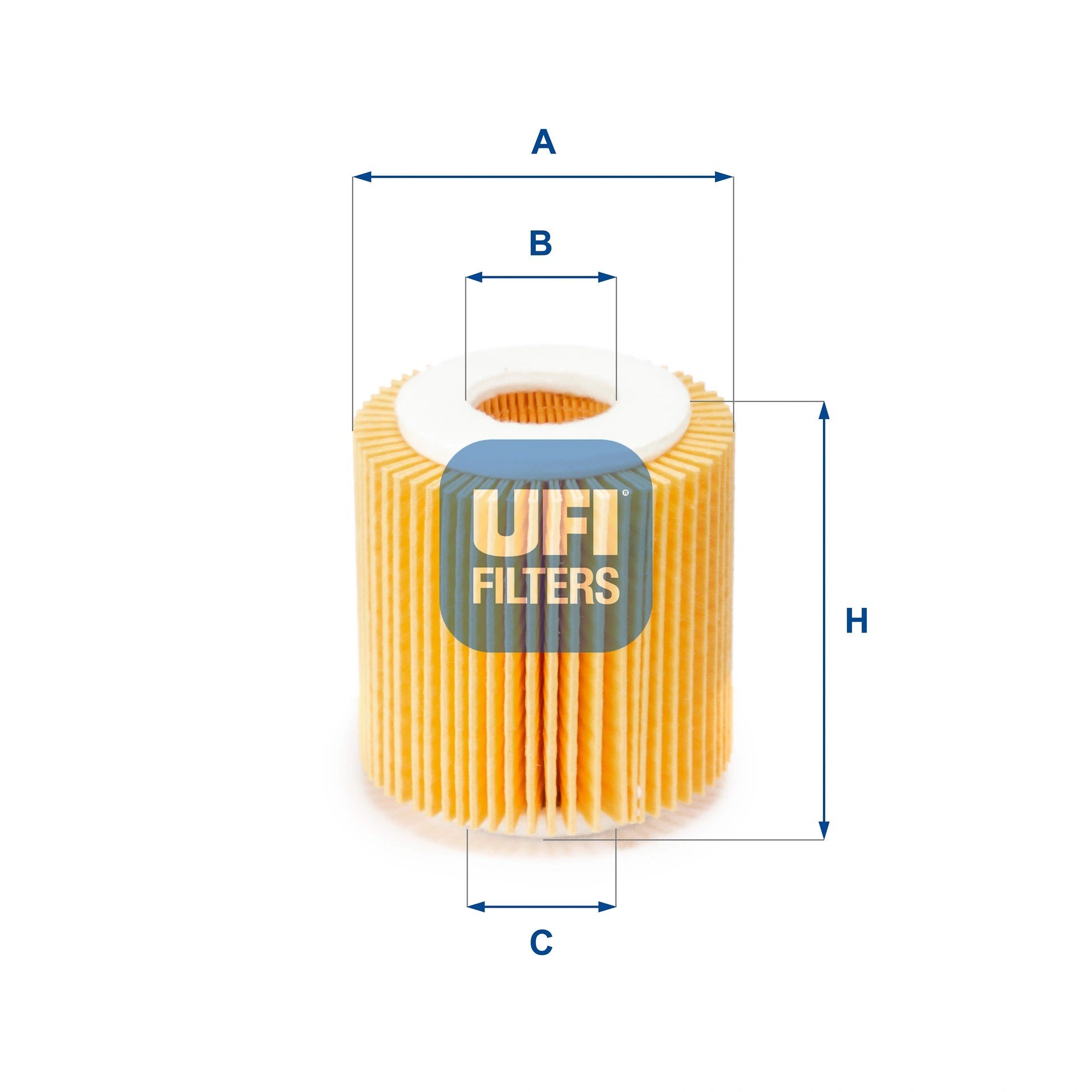 UFI 25 056 00 Yağ Filtresi 1124160 uygun fiyat hızlı kargo