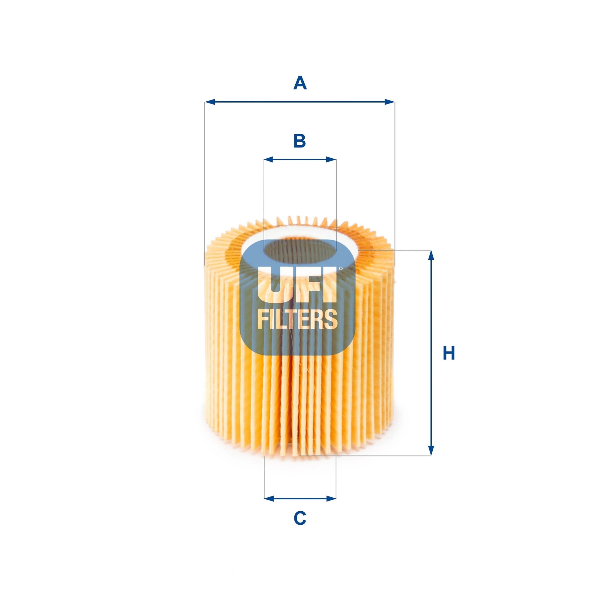 UFI 2515000 Yağ Filtresi 04152 31110 uygun fiyat hızlı kargo