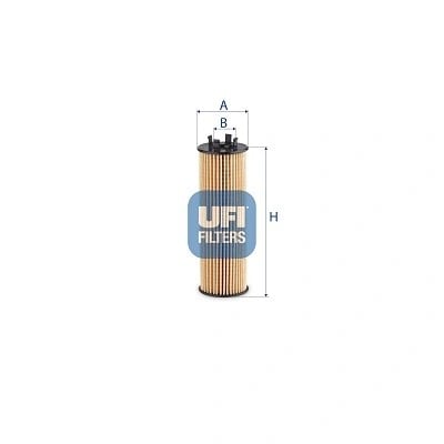 UFI 25 EVO 00 Yağ Filtresi 05L115562A uygun fiyat hızlı kargo