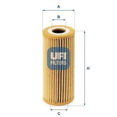 UFI 25 067 00 Yağ Filtresi 6401800009 uygun fiyat hızlı kargo