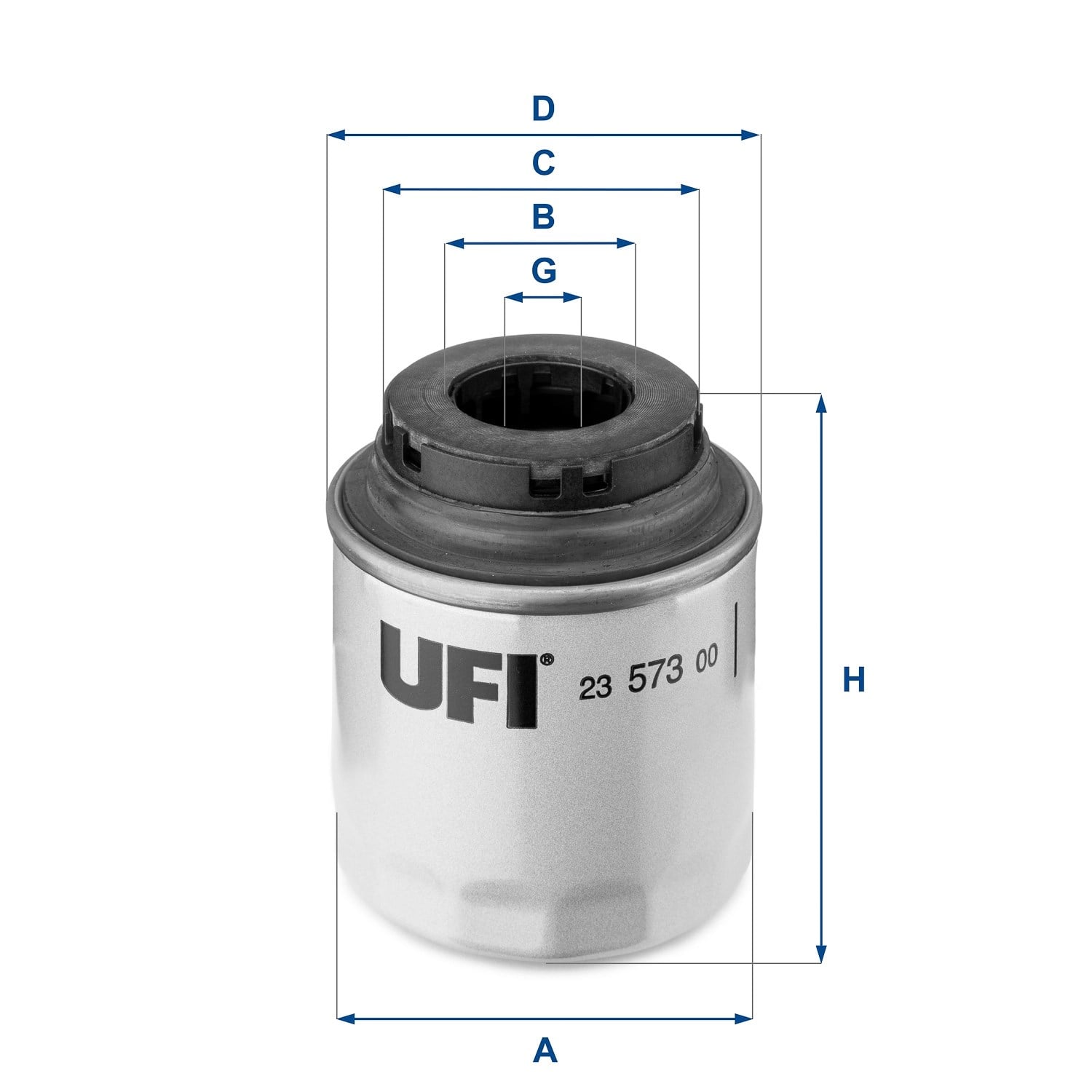 UFI 2357300 Yağ Filtresi 03C115561D uygun fiyat hızlı kargo