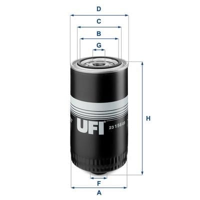 UFI 2315603 Yağ Filtresi 074115561 uygun fiyat hızlı kargo