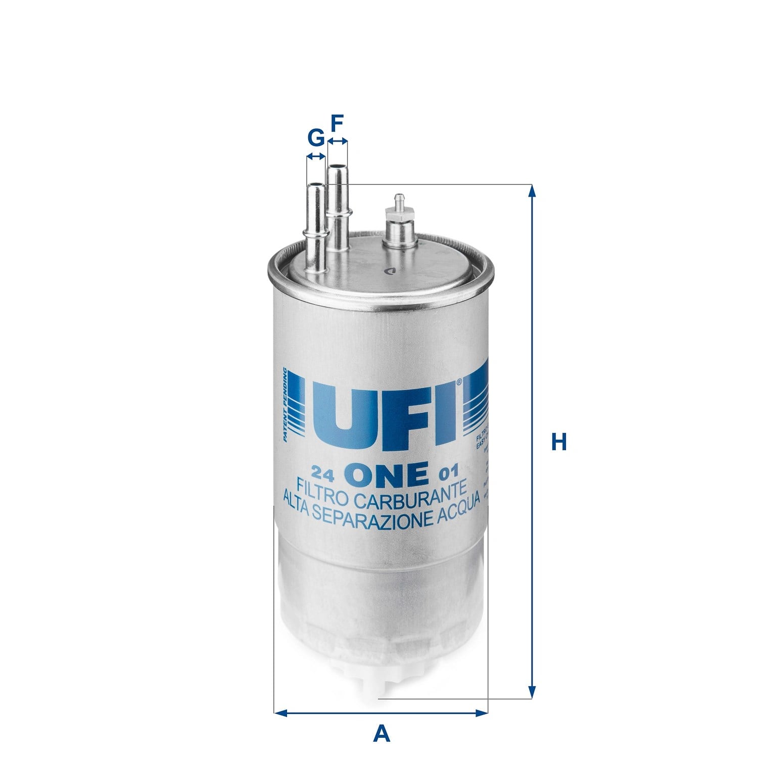 UFI 24 ONE 01 Yakıt Filtresi 1606384980 uygun fiyat hızlı kargo
