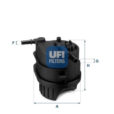 UFI 2434300 Yakıt Filtresi 1148119 uygun fiyat hızlı kargo