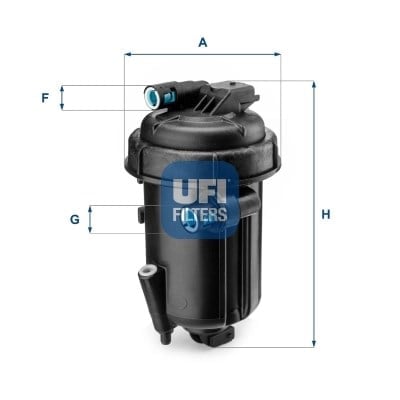 UFI 55 163 00 Yakıt Filtresi 4803001 uygun fiyat hızlı kargo