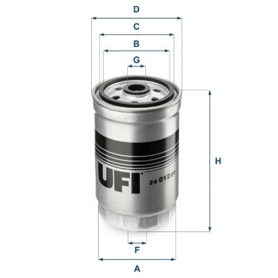 UFI 24 012 00 Yakıt Filtresi 31922 2B900 uygun fiyat hızlı kargo