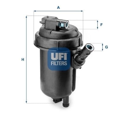 UFI 5515200 Yakıt Filtresi 13204107 uygun fiyat hızlı kargo