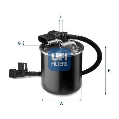 UFI 24 149 00 Yakıt Filtresi 6510901552 uygun fiyat hızlı kargo
