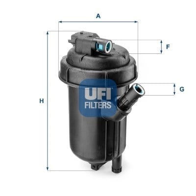 UFI 5512500 Yakıt Filtresi 13179060 uygun fiyat hızlı kargo