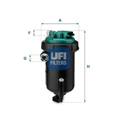 UFI 55 148 00 Yakıt Filtresi 1346387080 uygun fiyat hızlı kargo