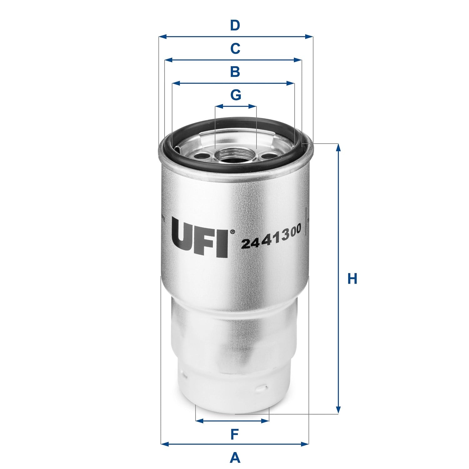 UFI 24 413 00 Yakıt Filtresi 23390 33010 uygun fiyat hızlı kargo