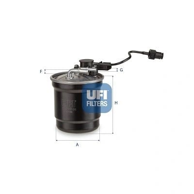 UFI 2453000 Yakıt Filtresi 2210512 uygun fiyat hızlı kargo