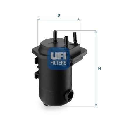 UFI 24 051 00 Yakıt Filtresi 7701061577 uygun fiyat hızlı kargo