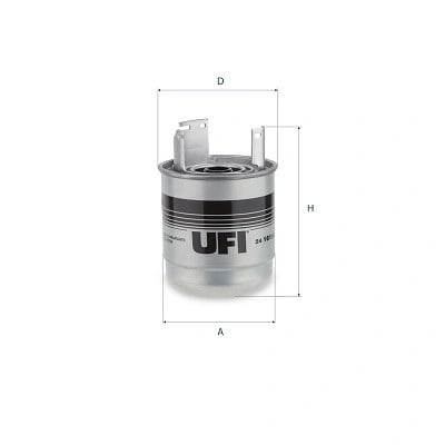 UFI 24 161 00 Yakıt Filtresi 164A0 HV80A uygun fiyat hızlı kargo