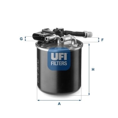 UFI 24 151 00 Yakıt Filtresi 16400 HG00B uygun fiyat hızlı kargo