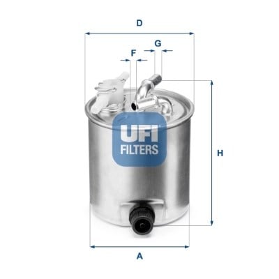 UFI 55 392 00 Yakıt Filtresi 15410 84A51 uygun fiyat hızlı kargo