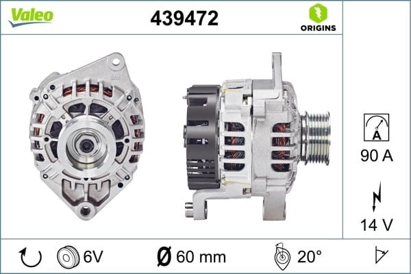 VALEO 439472 Alternatör 504033459 uygun fiyat hızlı kargo