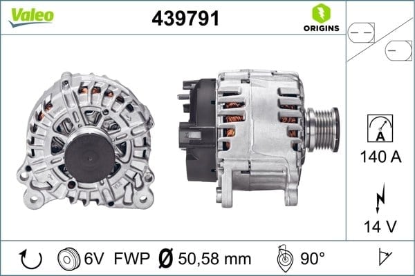 VALEO 439791 Alternatör 03L903023L uygun fiyat hızlı kargo