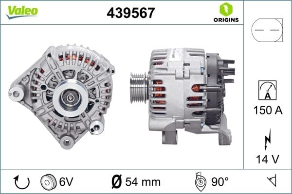 VALEO 439567 Alternatör 12317797660 uygun fiyat hızlı kargo