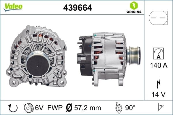 VALEO 439664 Alternatör 06F903023F uygun fiyat hızlı kargo