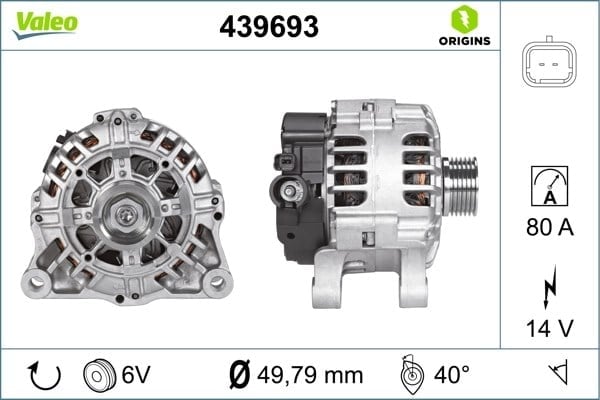 VALEO 439693 Alternatör 5702A3 uygun fiyat hızlı kargo
