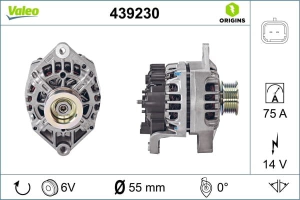 VALEO 439230 Alternatör 4403248 uygun fiyat hızlı kargo