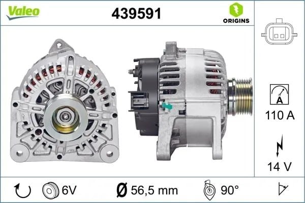 VALEO 439591 Alternatör 7711368458 uygun fiyat hızlı kargo