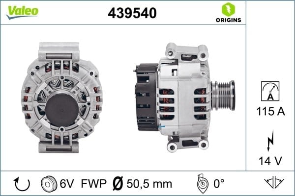 VALEO 439540 Alternatör 0101549602 uygun fiyat hızlı kargo