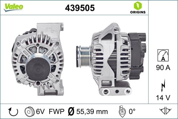 VALEO 439505 Alternatör 1539099 uygun fiyat hızlı kargo