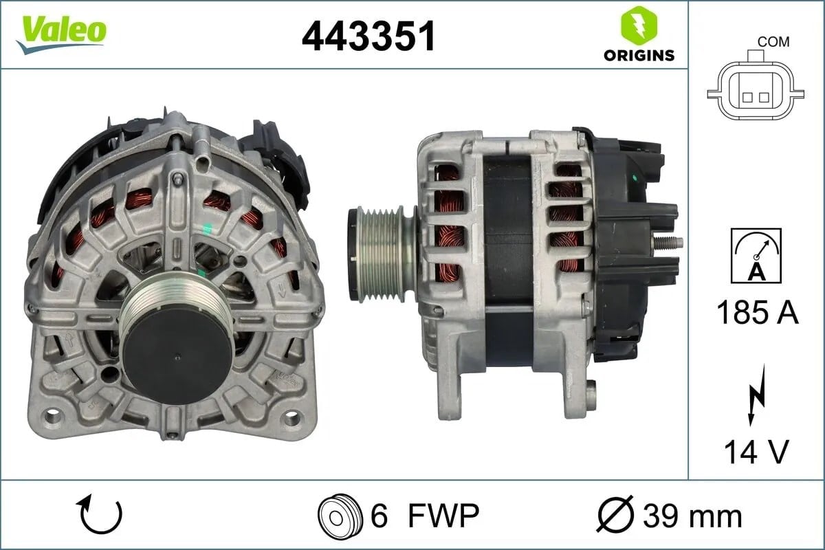 VALEO 443351 Alternatör 231003676R uygun fiyat hızlı kargo