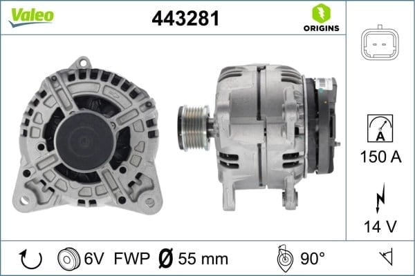 VALEO 443281 Alternatör 2310000Q0M uygun fiyat hızlı kargo