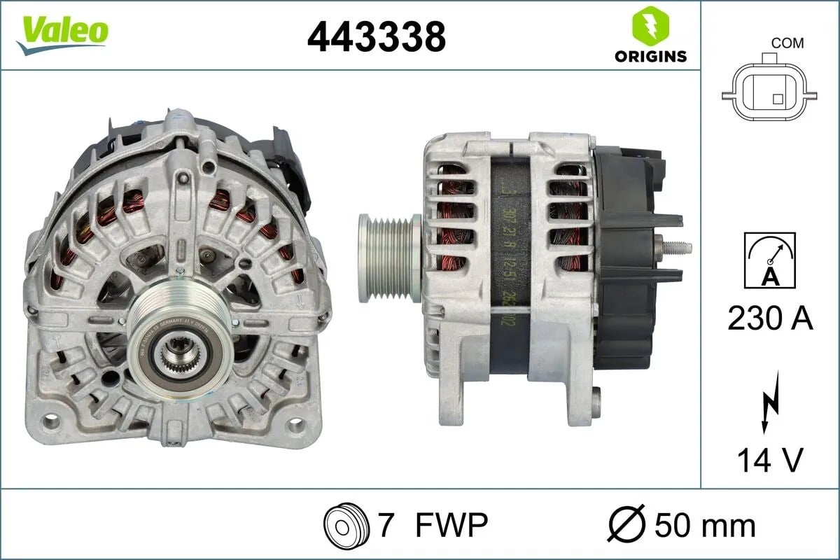 VALEO 443338 Alternatör 231007619R uygun fiyat hızlı kargo
