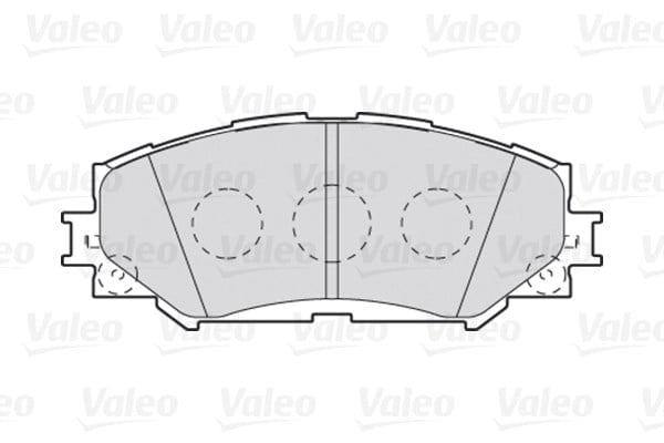 VALEO 670943 Fren Balatası 04465 02220 uygun fiyat hızlı kargo