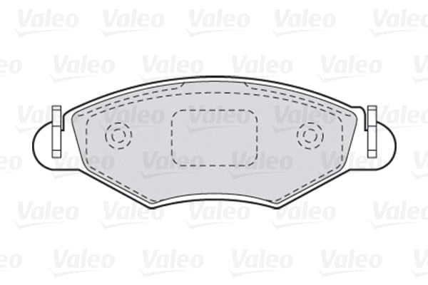 VALEO 670461 Fren Balatası 1609252980 uygun fiyat hızlı kargo