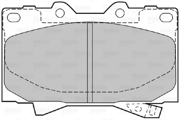 VALEO 670535 Fren Balatası 04465 60140 uygun fiyat hızlı kargo