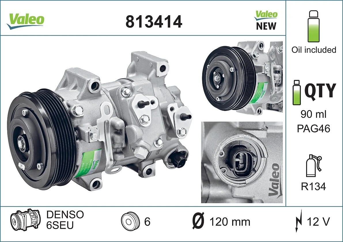 VALEO 813414 Klima Kompresörü 8831002370 uygun fiyat hızlı kargo
