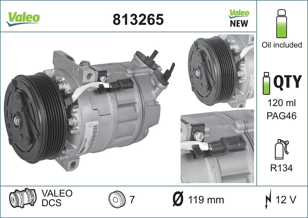 VALEO 813265 Klima Kompresörü 2763000Q0A uygun fiyat hızlı kargo