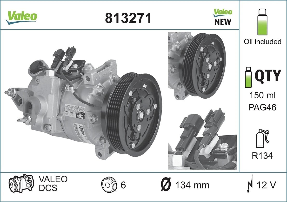 VALEO 813271 Klima Kompresörü 36000282 uygun fiyat hızlı kargo