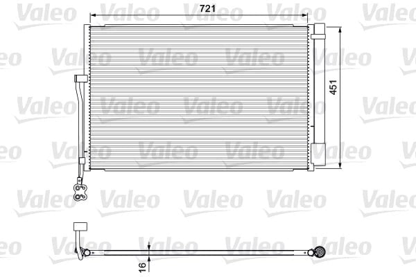 VALEO 814379 Klima Radyatörü 7P0820411A uygun fiyat hızlı kargo